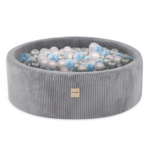 Pallomeri sametti 90x 30cm Grey, valitse itse pallovärit!