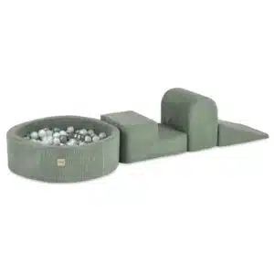 Pallomeri 90x30cm + temppurata Premium sametti, Green